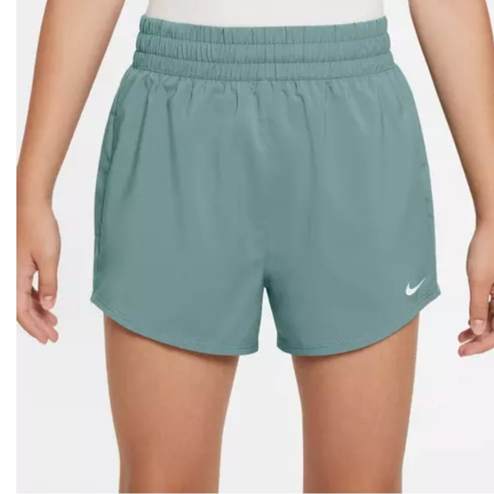 Nike One Loose Fit Dri-Fit‎ Kids Training Shorts DX4967-361 Size Large NEW